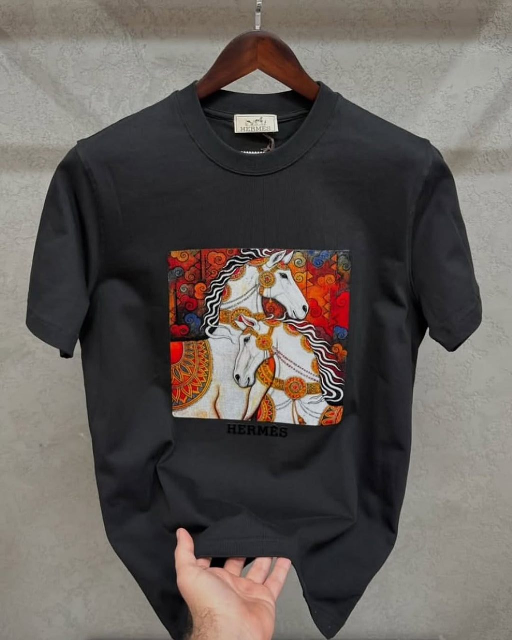 Oversized Echo Horses Tees