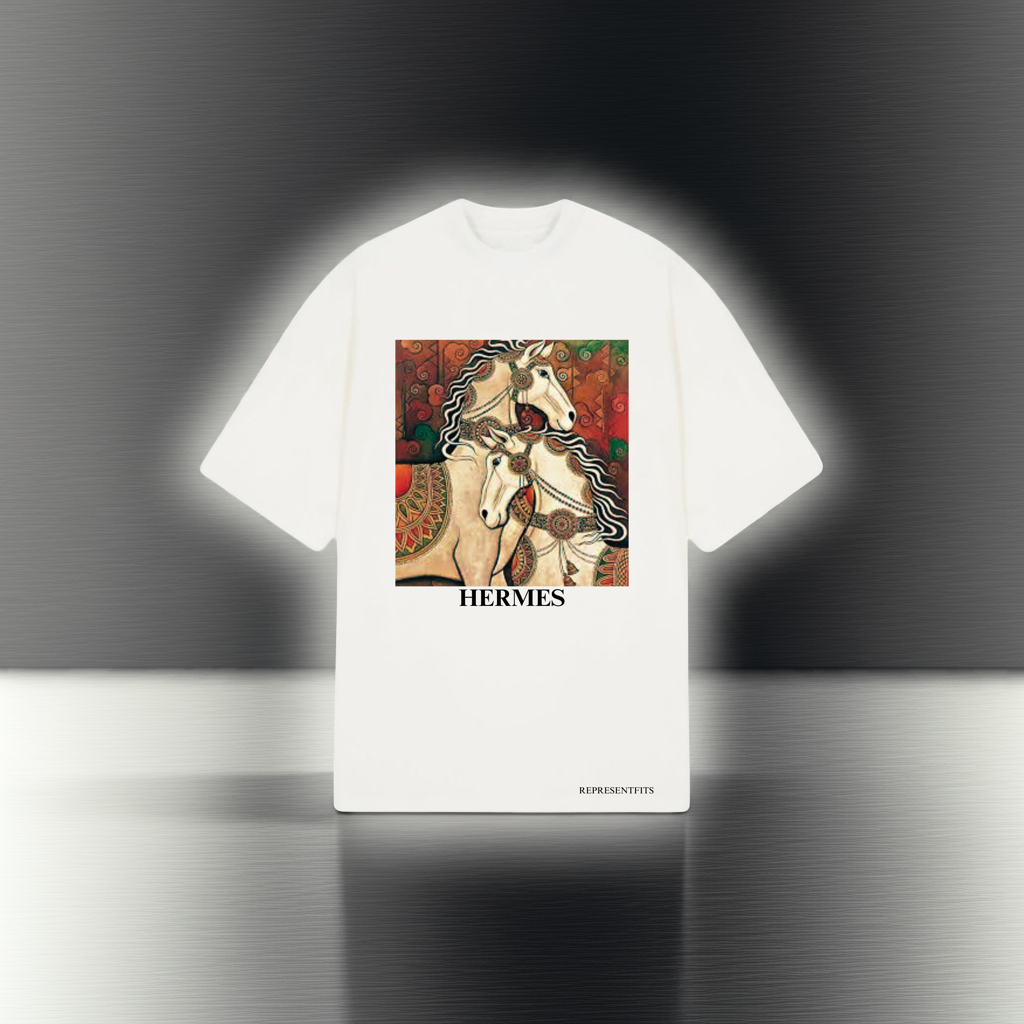 Oversized Echo Horses Tees