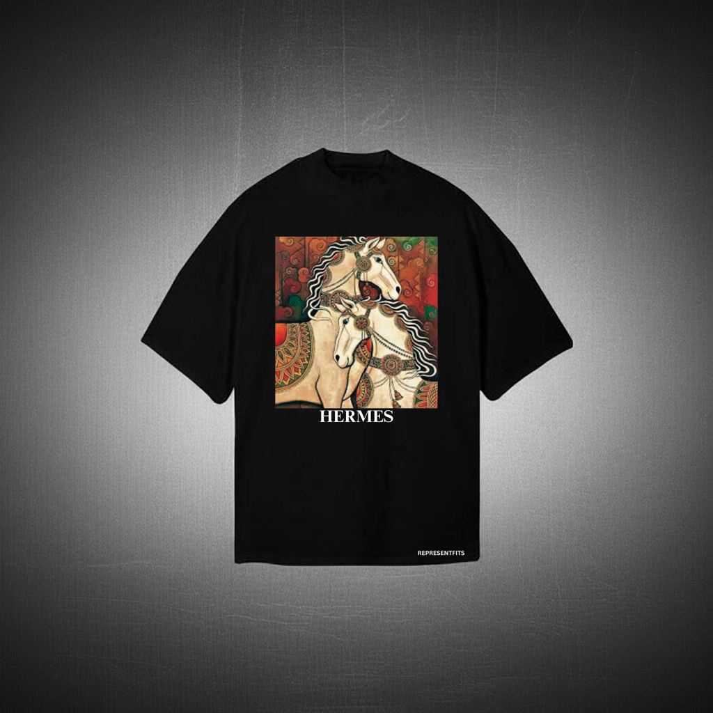 Oversized Echo Horses Tees