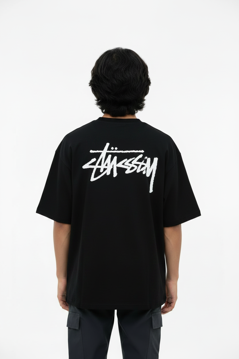 Graffiti Tee – Black Back