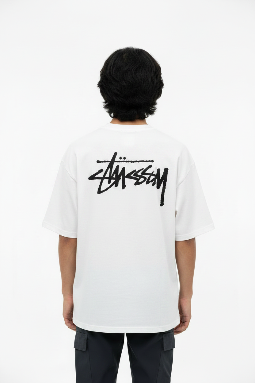 Graffiti Tee – White Back
