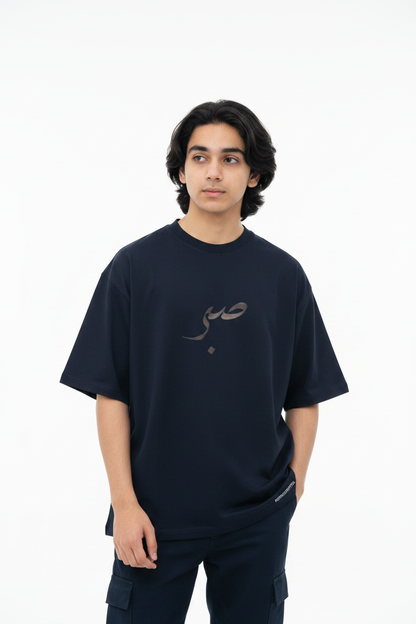 Representfits – Sabr Navy Blue Tee